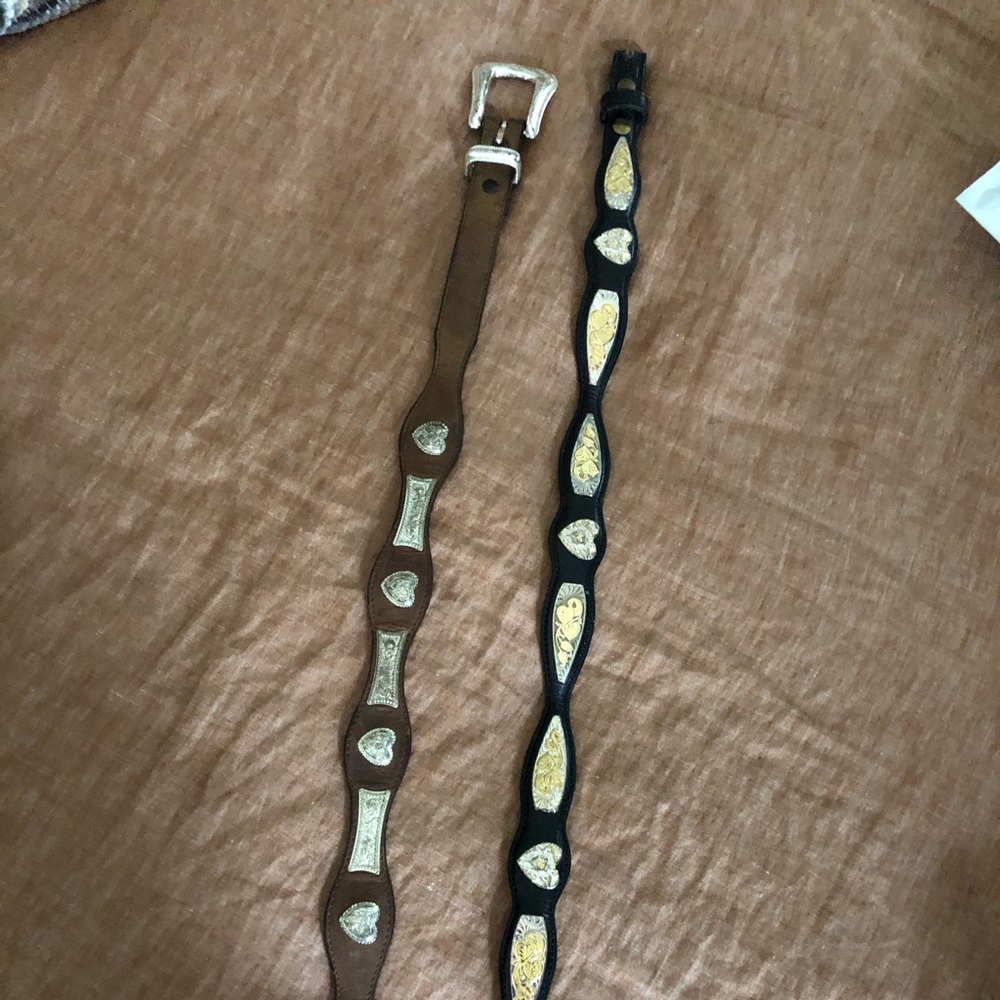 Western belts. $20 for both